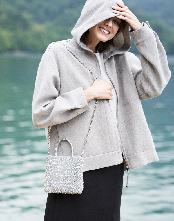 ファミリア 70周年企画 ミニバック ベージュ