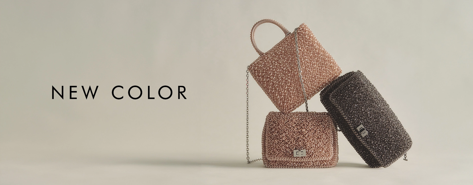 アンテプリマ　アイスクリーム アンテプリマのワイヤーバッグにポップな新色が追加、バッグチャームと