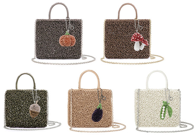 美品‼️ANTEPRIMA アンテプリマ　トートバッグ ワイヤーバッグ　チャーム バッグチャーム > (アンテプリマ/ワイヤーバッグ)｜【公式