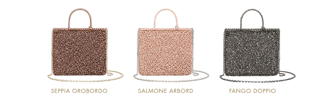 セピア オロボルド、サーモンピンク アルボルド、ファンゴカーキドッピオ