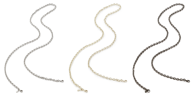 カテナ/チェーン/ニッケル,カテナ/チェーン/シルバーゴールド,カテナ/チェーン/ニッケルブラック