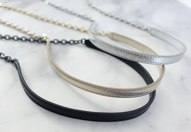 カテナ/レザーチェーン/ブラック,カテナ/レザーチェーン/シルバーゴールド,カテナ/レザーチェーン/シルバー