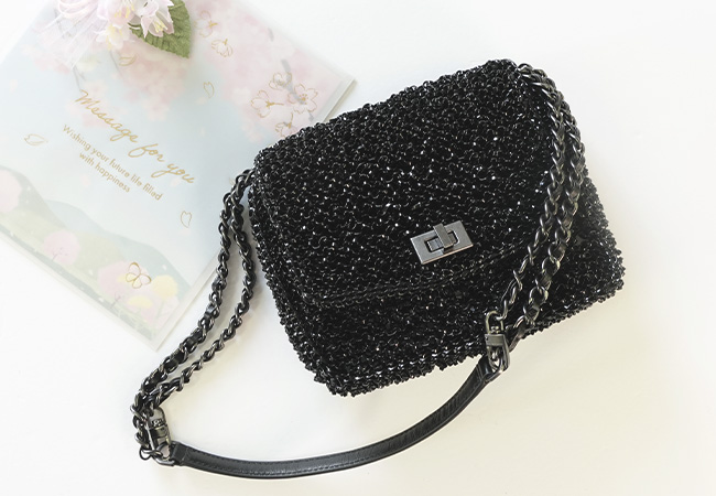 ルッケット II /スモール/エナメルブラック