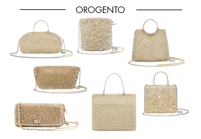 OROGENTO(シルバーゴールド)カラーバッグ