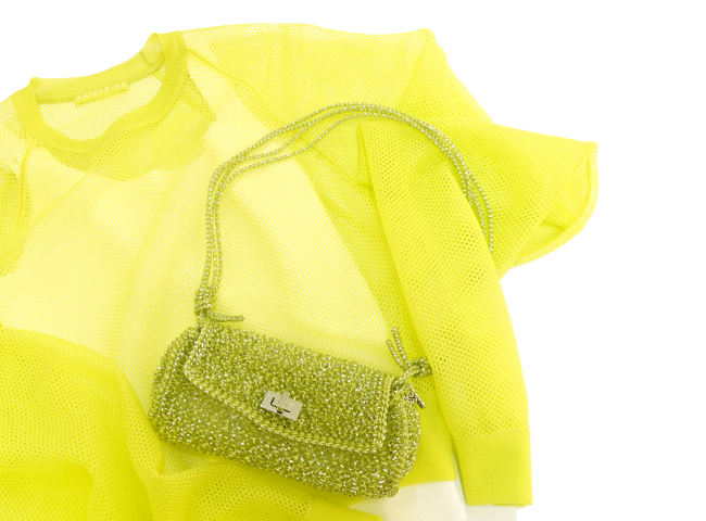 ルッケット II/シリンダー スモール/ライムシルバー