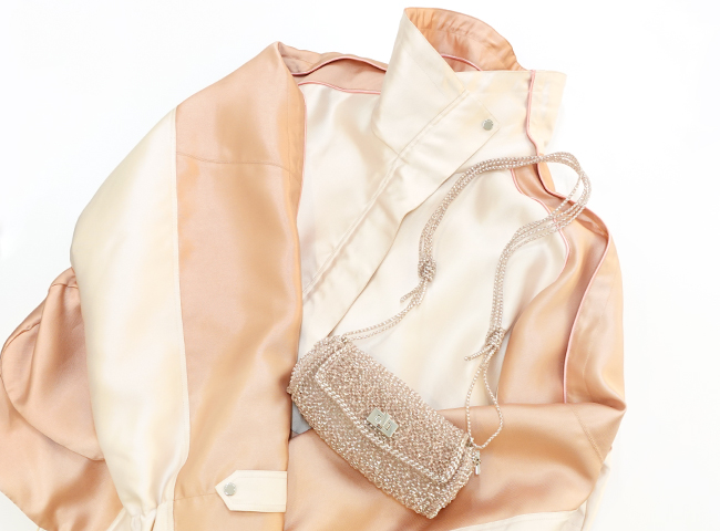 ルッケット II/シリンダー スモール/フラミンゴシルバー