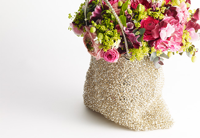 スタンダード スクエア ラージ シルバーゴールド