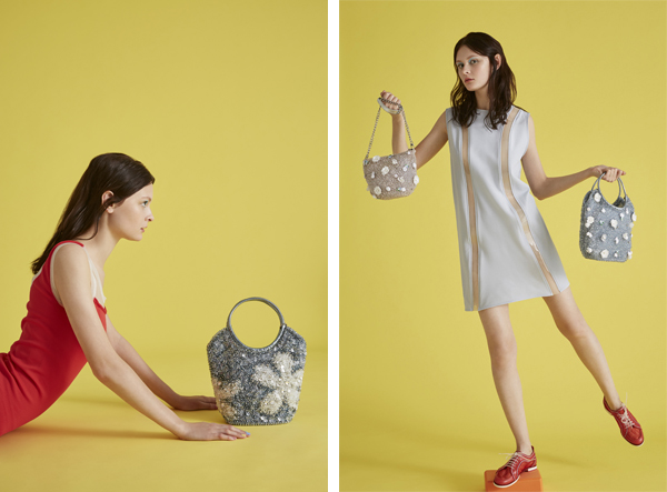 アンテプリマ ワイヤーバッグ フロレアーレ （裏地付きのワイヤー  