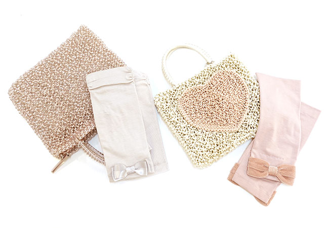 サテングログランリボン付きメッシュUVケアフィンガーレスショートグローブ/グレー,スタンダード Z/パウダリーピンクシルバー,ベロアメッシュリボン付きUVケアフィンガーレスショートグローブ/ピンク,クオーリ/マットホワイト×マットカルネピンク