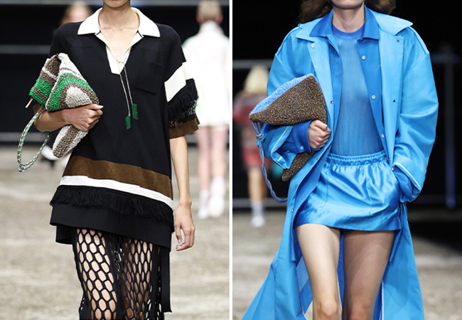 ブロッコ ディ コローレ/キャメルミックス,ツイスト/ラージ/マットスカイブルー×エナメルファンゴカーキ
