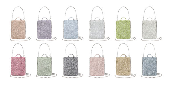 スタンダード II/スモール/サーモンピンクシルバー、ラベンダーシルバー、チェーロシルバー、シルバー、ライムシルバー、ホワイトシルバー、オーキッドシルバー、グリーングレーシルバー、ネイビーシルバー、パウダリーピンクシルバー、シルバーゴールド、ブルーシルバー