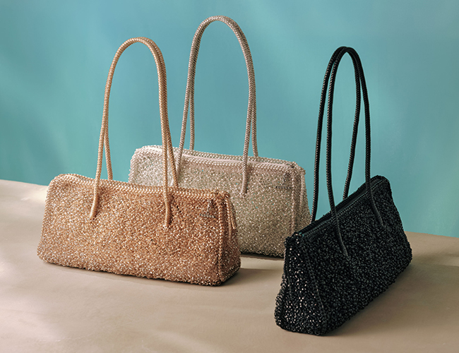 ティーラ テンポ/エナメルブラック、グレイッシュホワイトシルバー、キャメルシルバー