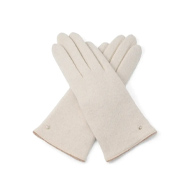 フィオーリモチーフ付きジャージグローブ/オフホワイト