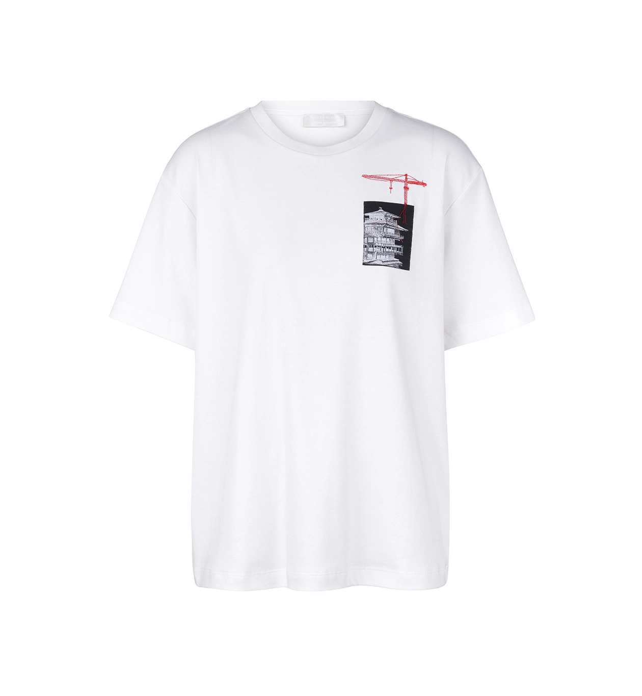 イワサキ モティーヴォTシャツ(リラックス)/L/ホワイト【一部店舗先行販売商品】