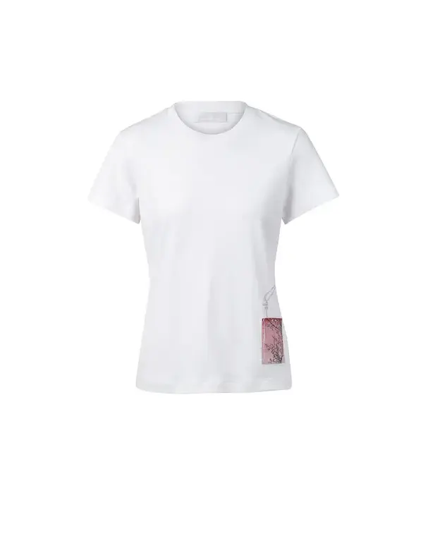 イワサキ モティーヴォTシャツ(タイト)/M/ホワイト【一部店舗先行販売商品】