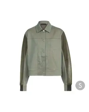 デニム マッリア ミックス/ジャケット/S/カーキ【一部店舗先行販売商品】