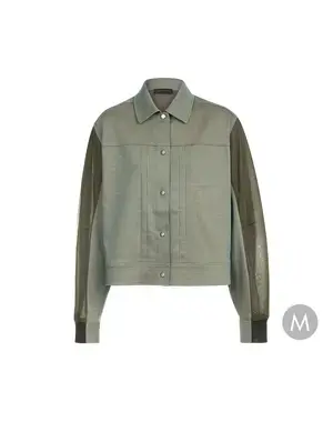 デニム マッリア ミックス/ジャケット/M/カーキ【一部店舗先行販売商品】