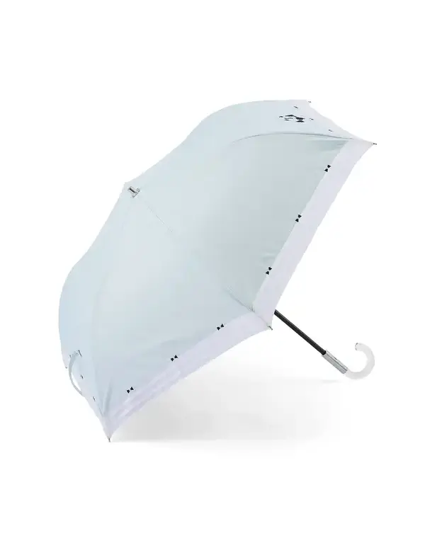 ペアパンダモチーフ晴雨兼用折りたたみ傘/ミントグリーン