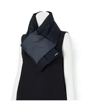 差込みダウンマフラー/ブラック