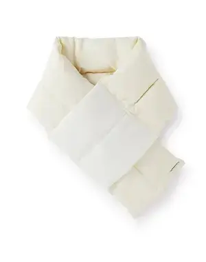 30%OFF】ラインストーン付きカシミヤウールプチマフラー/オフ