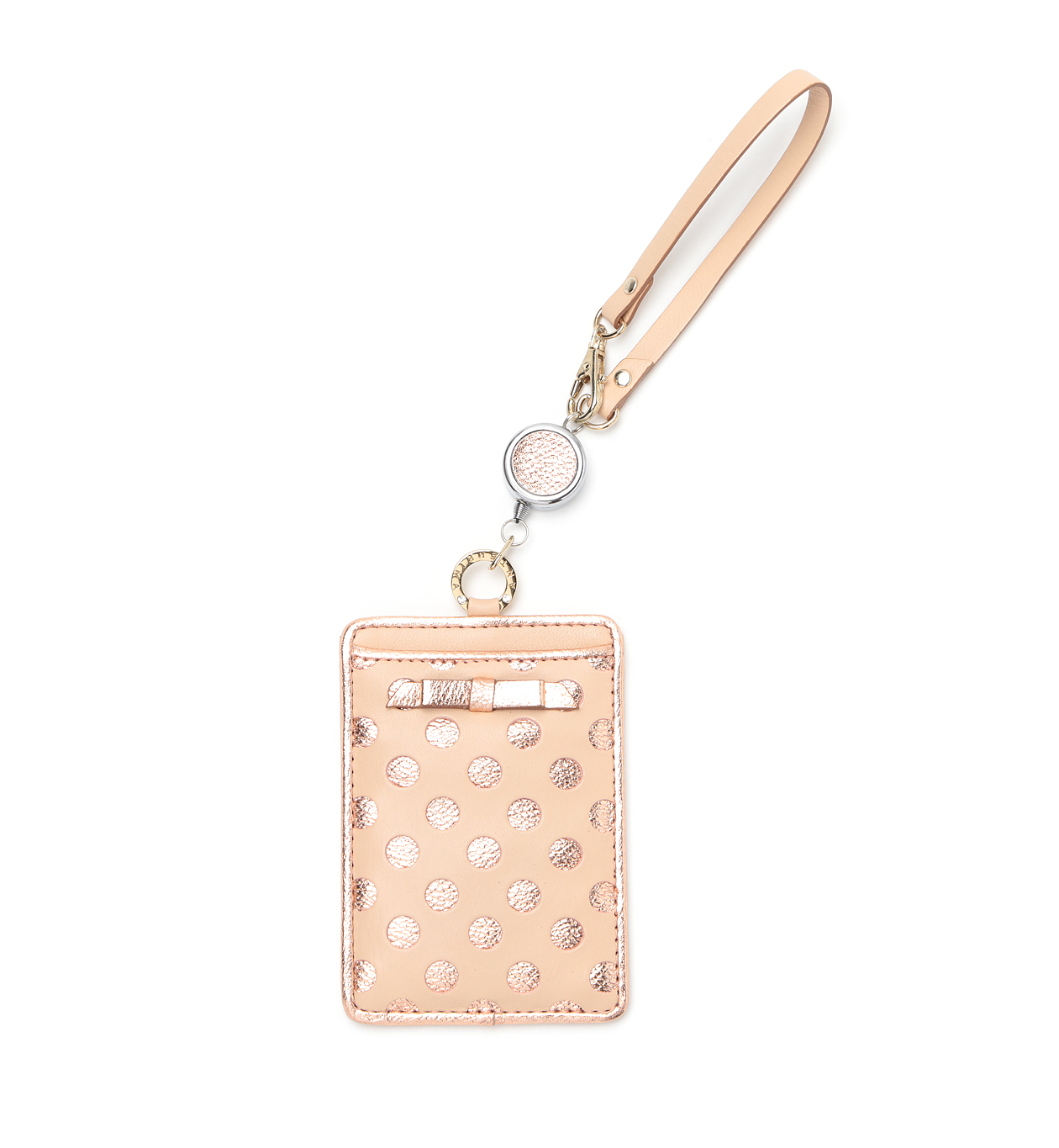 スプマンテ リール式パスケース ピンク 公式 アンテプリマ オンラインストア 新規会員登録で５００ポイントプレゼント