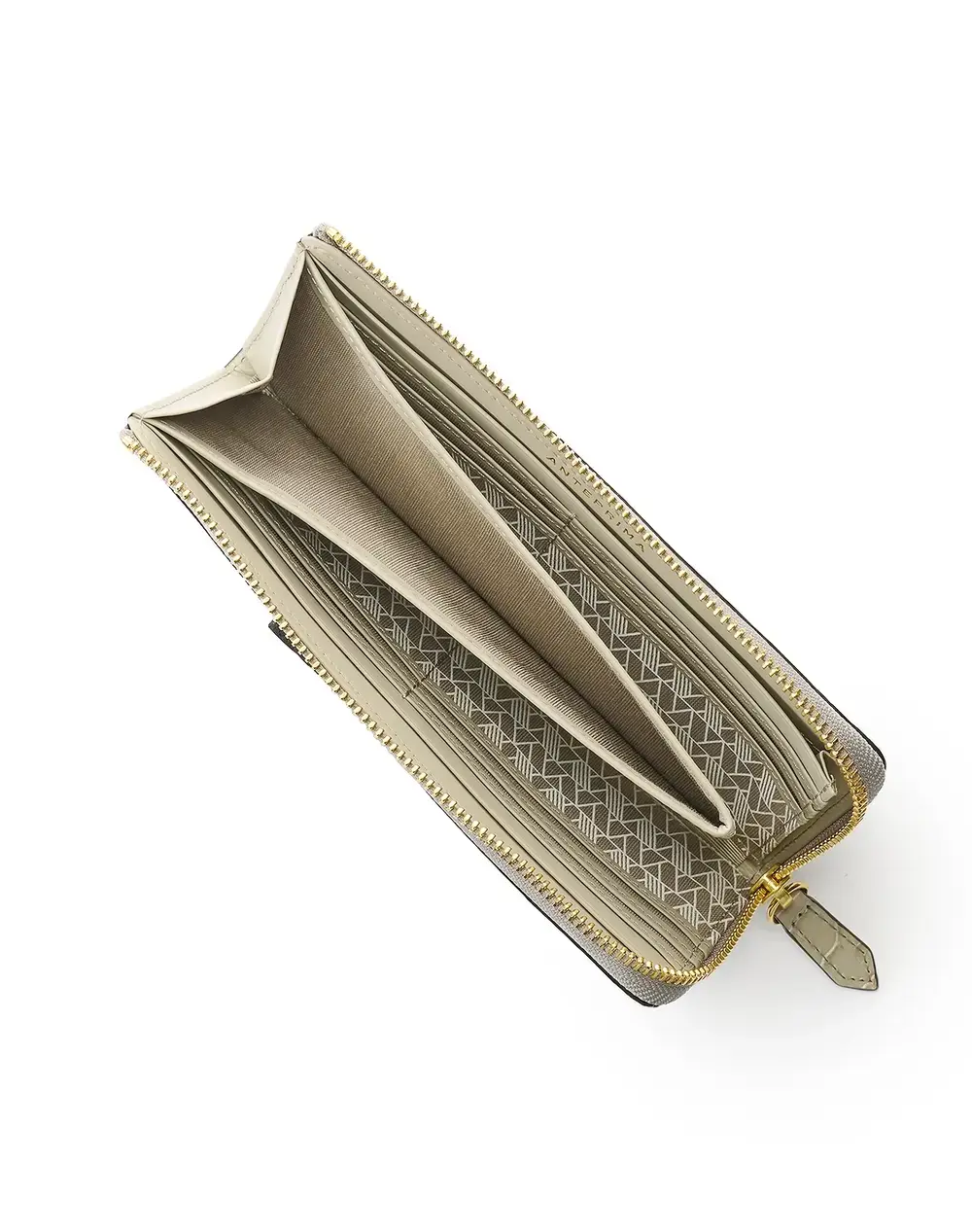 ランプリング/ロングウォレット(薄型)/グレー