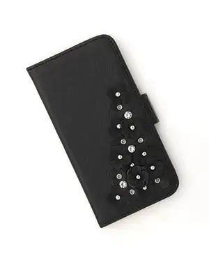 マッツェット小物/iPhone 14 Pro ケース/ブラック
