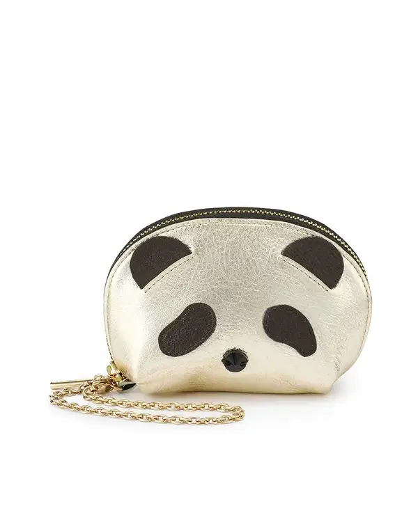 パンダスペシャル/マルチケース付きチャーム/シャンパンゴールド