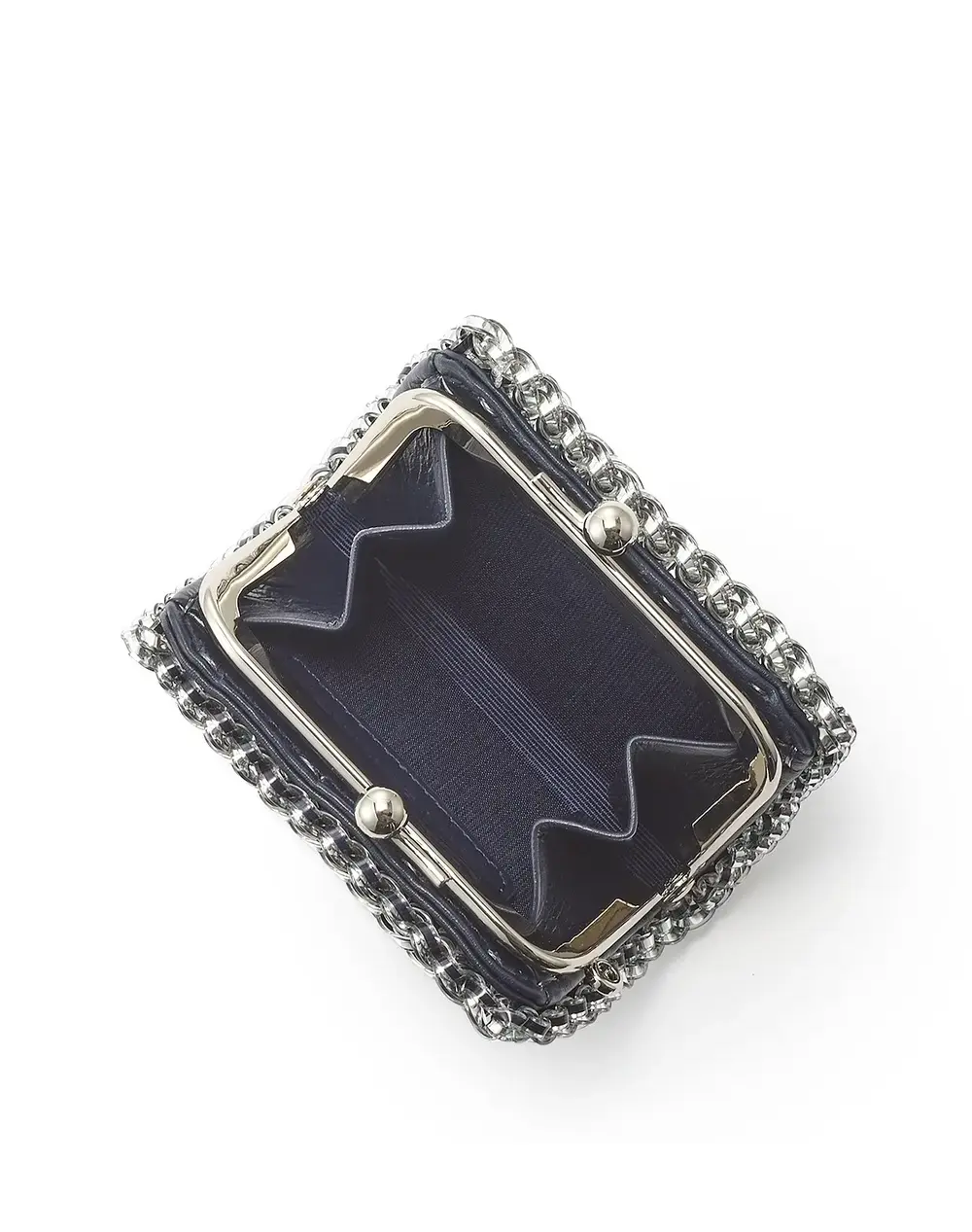 ミスクリオパールII/コインケース/ネイビー