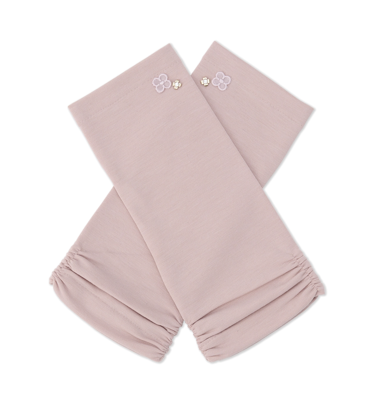 フィオーリモチーフショートアームカバー/ピンク