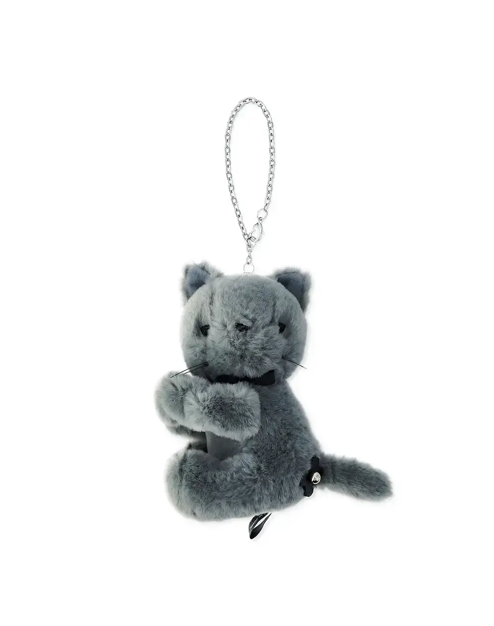 キャットモチーフグローブホルダー/グレー