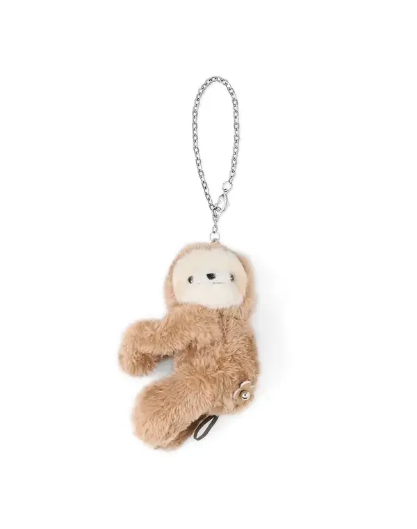 ナマケモノモチーフグローブホルダー/ベージュ