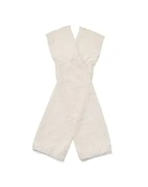 フィオーリモチーフ付きレースアームカバー/オフホワイト