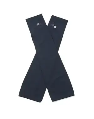 フィオーリモチーフ付きUVケアフィンガーレスロンググローブ/ネイビー