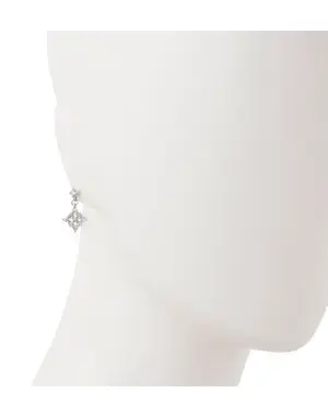 キュービックジルコニア ピアス/シルバー