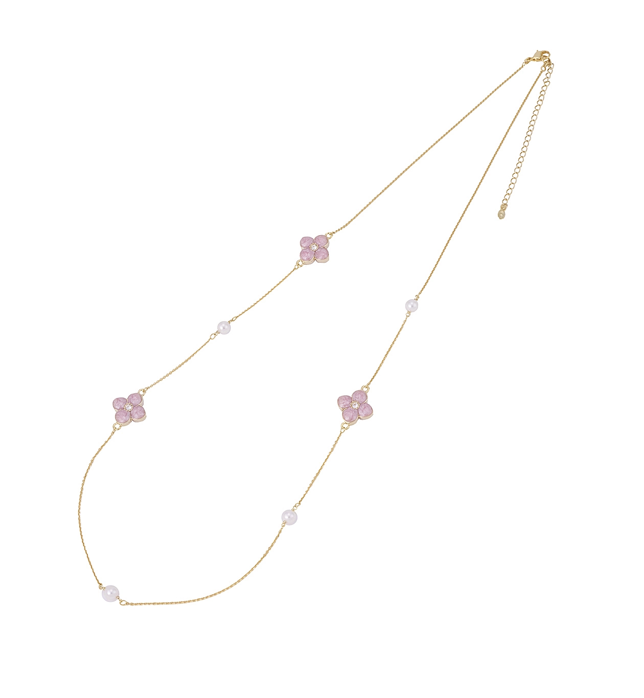 50%OFF】パステルフィオーリ/ロングネックレス/ピンク ｜ 【公式】アンテプリマ オンラインストア【新規会員登録で５００ポイントプレゼント！】