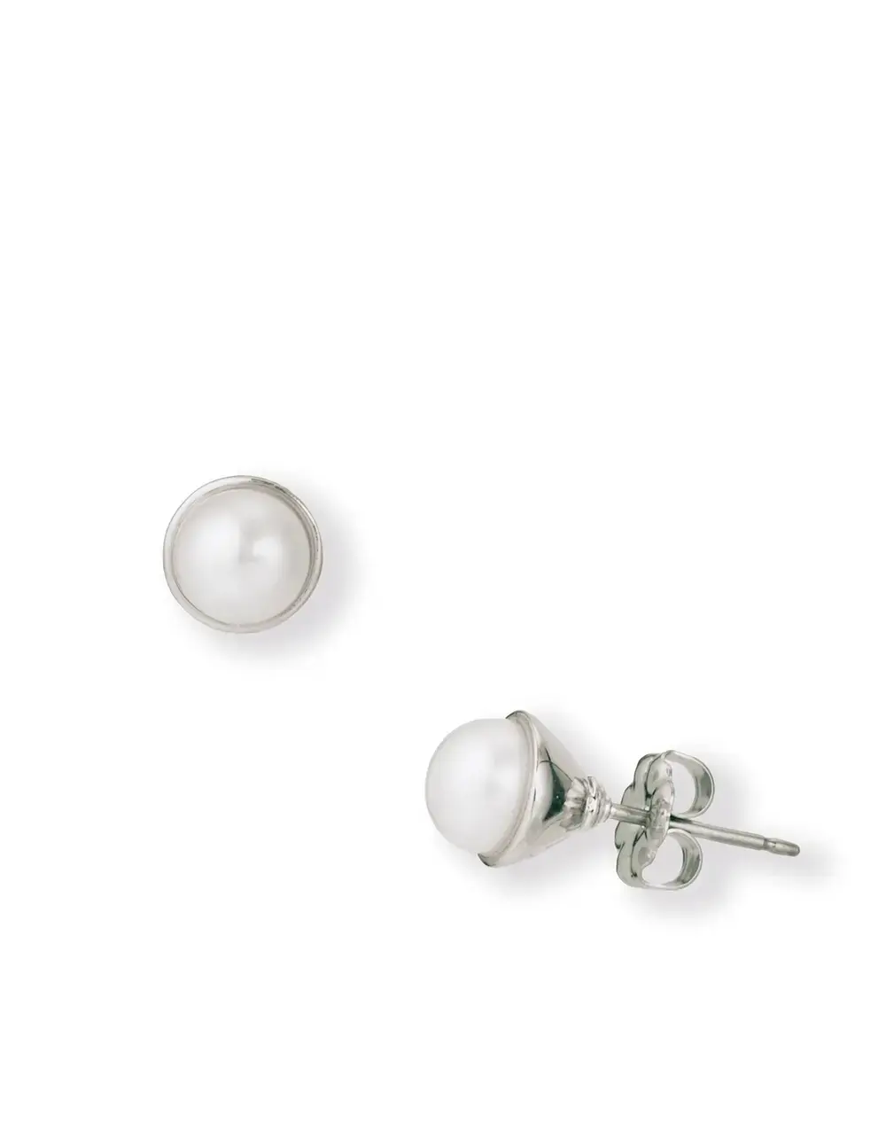 【50%OFF】ウェーブパールピアス/シルバー