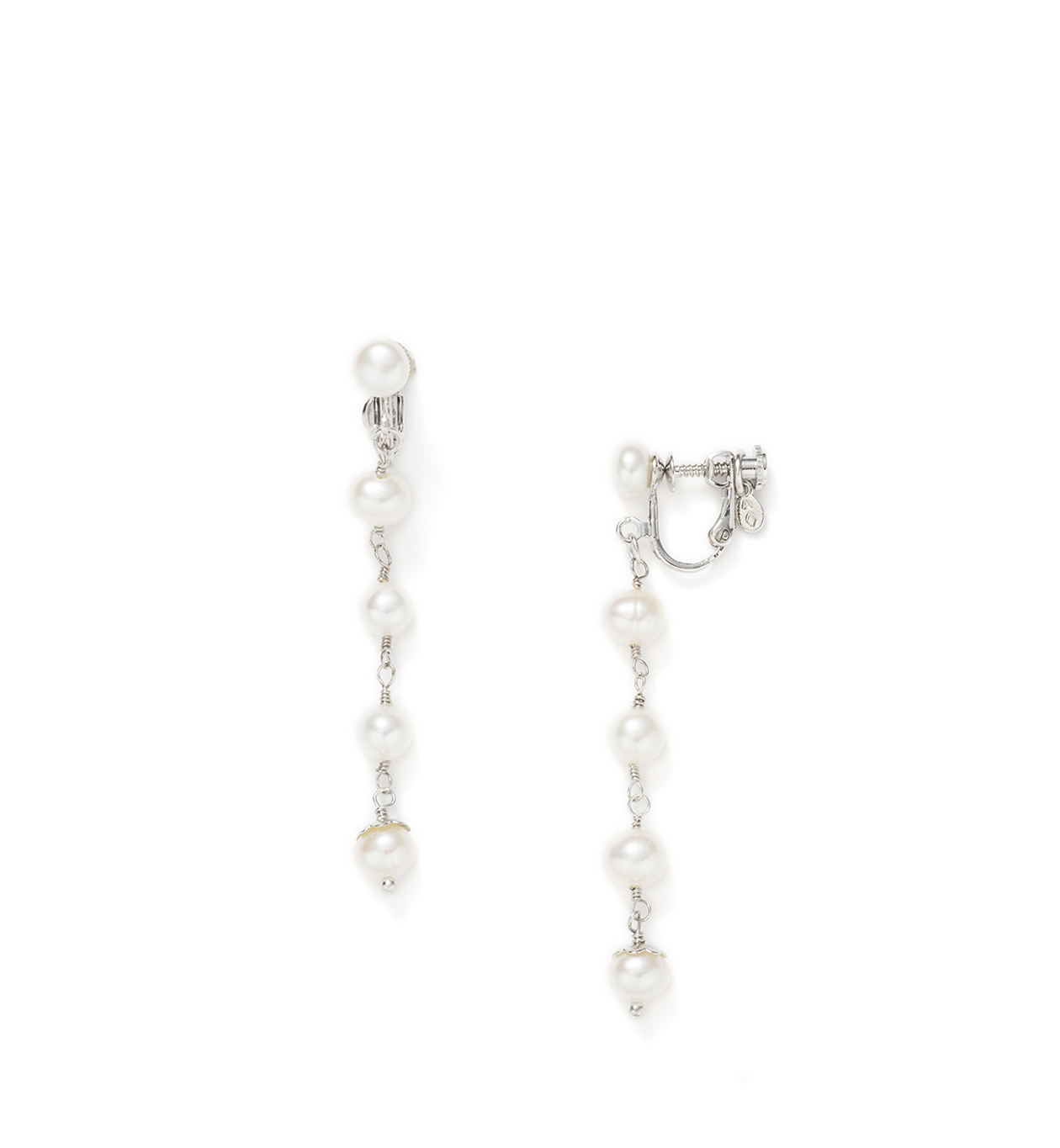 パールロングイヤリング シルバー 公式 アンテプリマ オンラインストア 新規会員登録で５００ポイントプレゼント