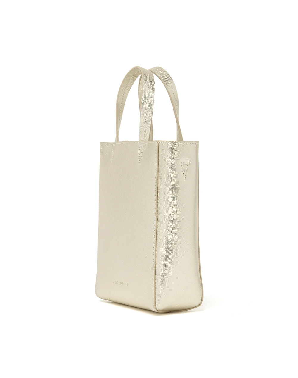【30%OFF】サフィアーノ ベッロ/トート 縦型 スモール/シャンパンゴールド