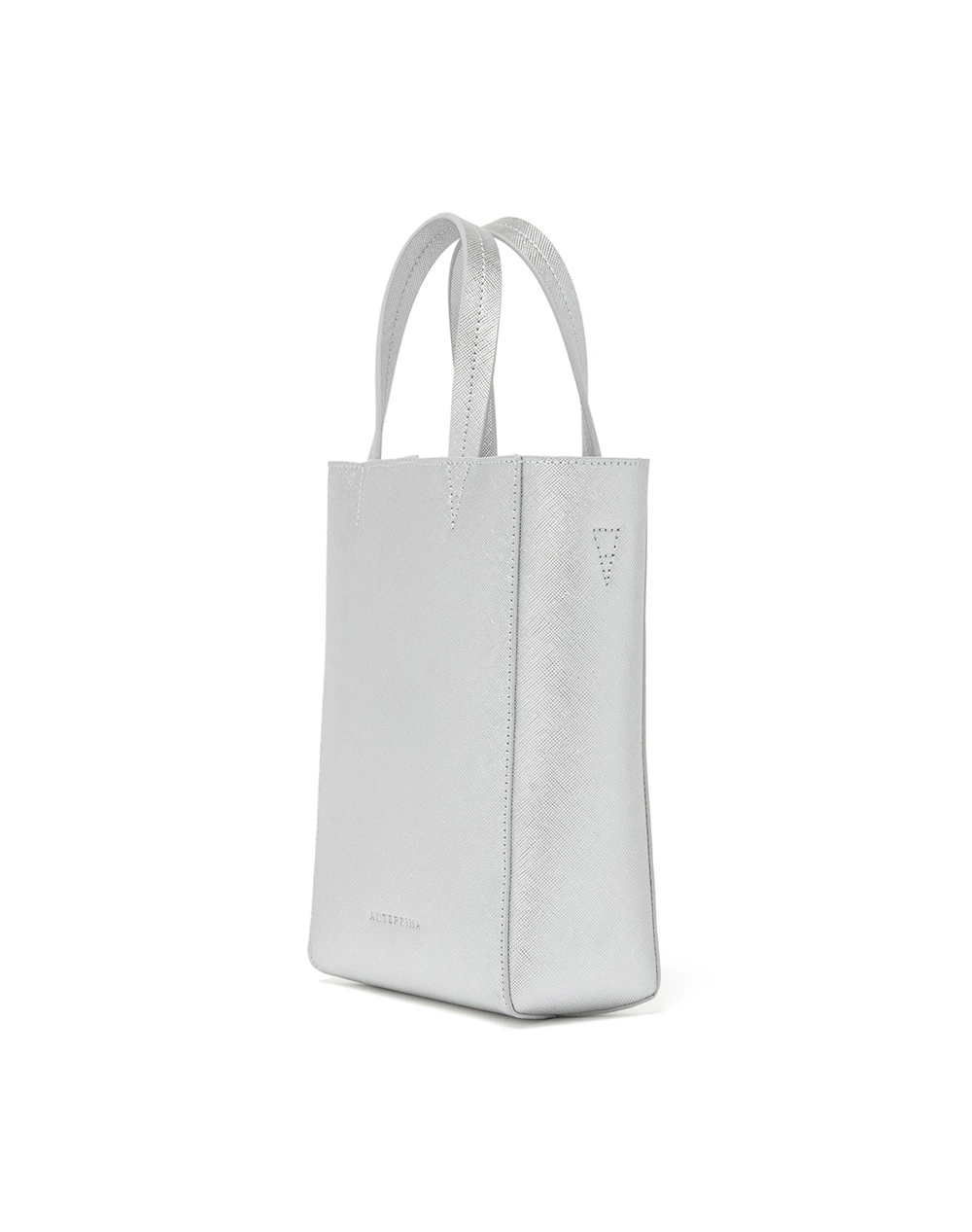 【30%OFF】サフィアーノ ベッロ/トート 縦型 スモール/シルバー