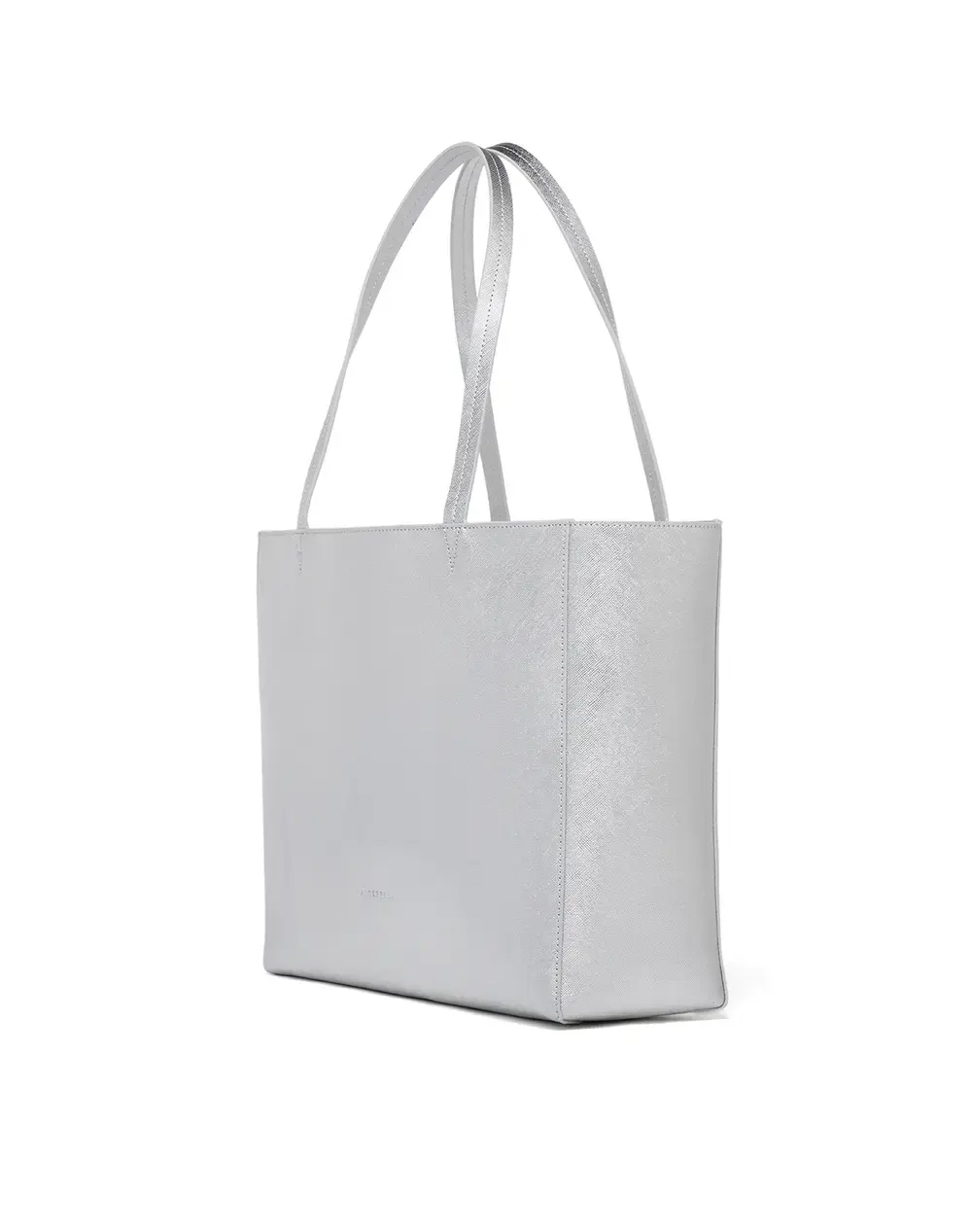 【30%OFF】サフィアーノ ベッロ/トート 横型 ラージ/シルバー
