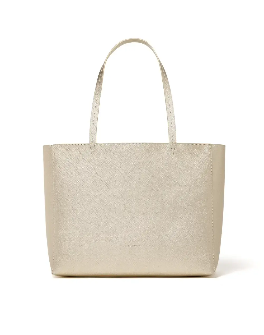 【30%OFF】サフィアーノ ベッロ/トート 横型 ラージ/シャンパンゴールド