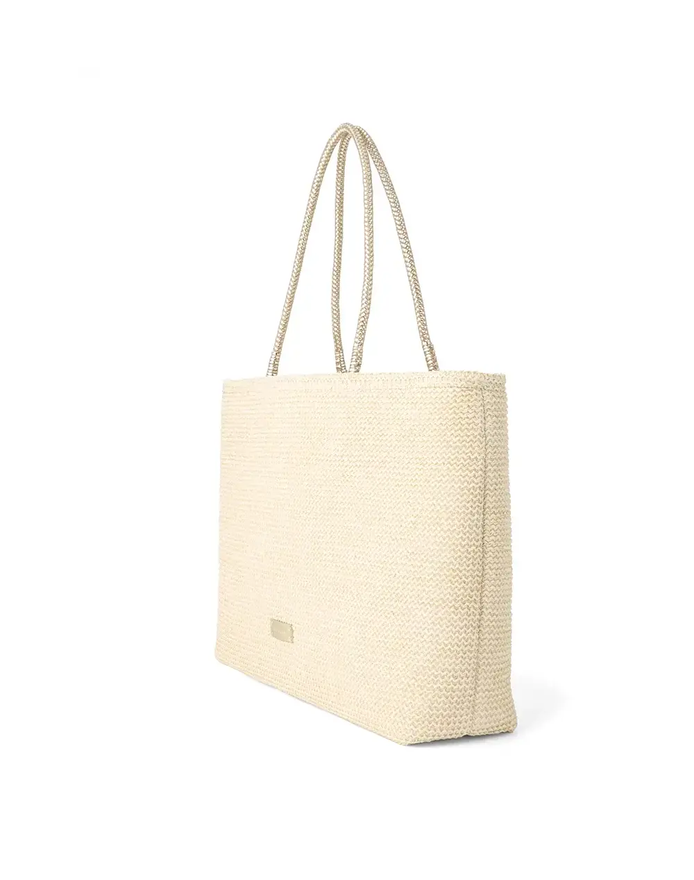 【30%OFF】ワイヤー ラフィア/ラージ 横長/ベージュ