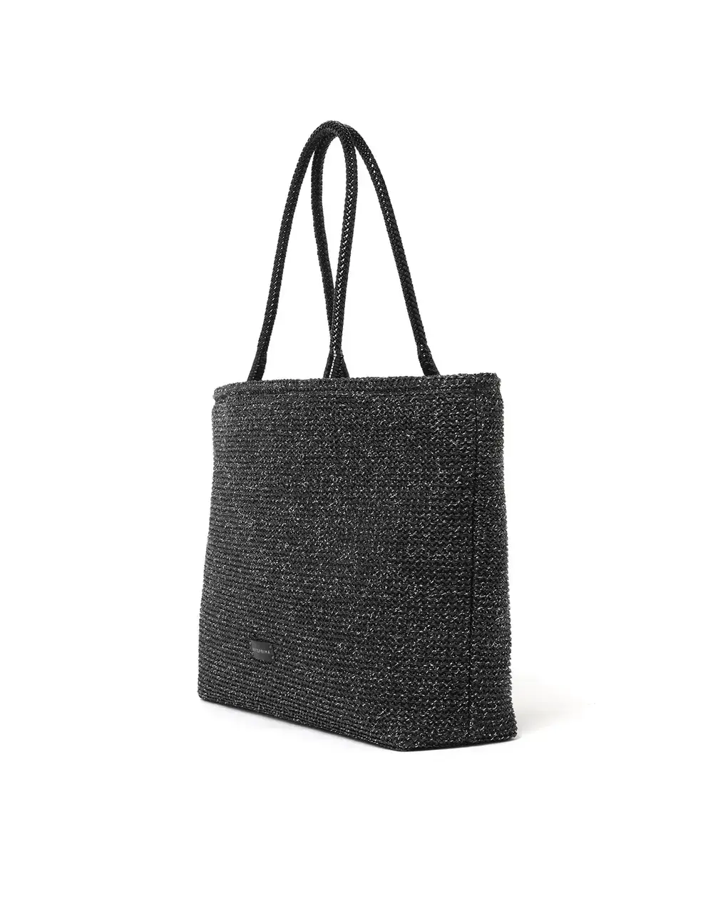【30%OFF】ワイヤー ラフィア/ラージ 横長/ブラック