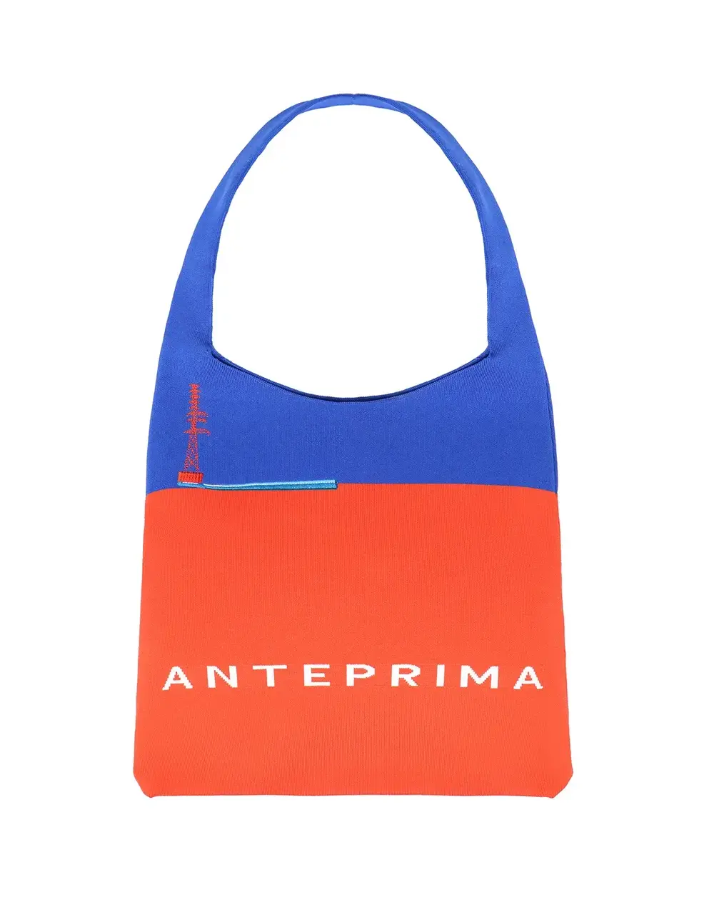 タカヒロ イワサキ/ニットバッグ/オレンジ