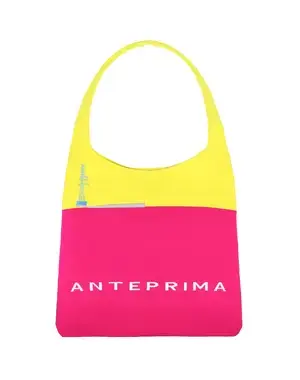 タカヒロ イワサキ/ニットバッグ/フクシアピンク