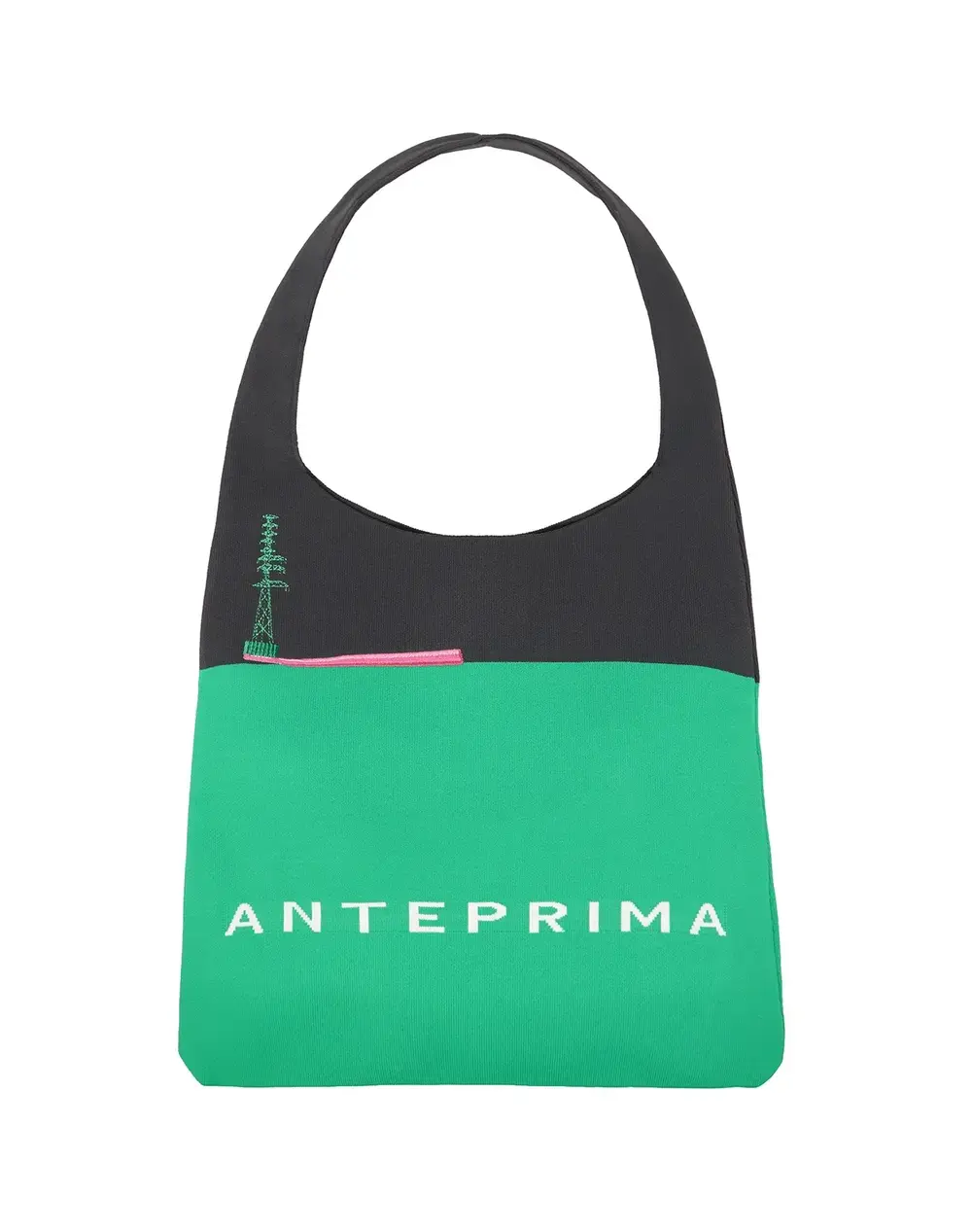 タカヒロ イワサキ/ニットバッグ/グリーン