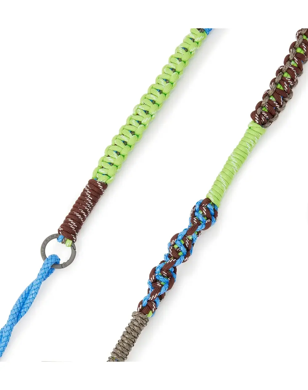 ワイヤーストラップ/マットスカイブルー×エナメルグレー