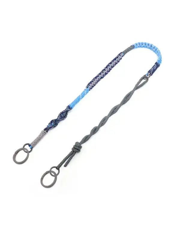 ワイヤーストラップ/マットスモークグレー×マットストーン