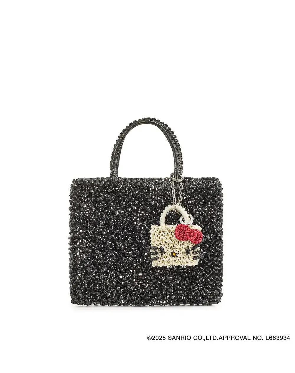 ハローキティ/バッグチャーム/マットホワイト